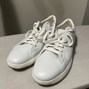 Cole Haan White Leather Sneakers